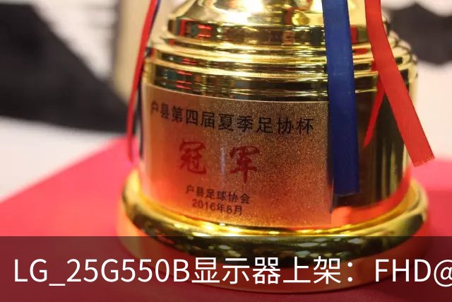 LG 25G550B显示器上架：FHD@300Hz，黄金电竞尺寸，售价1199元